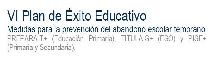 VI Plan de Éxito Educativo